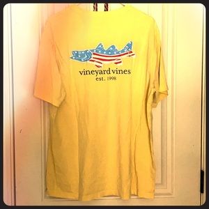 Vineyard Vines Yellow Tee
